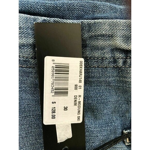 Diesel Womens R- Modung Blue Denim Skirt - Picture 6 of 12